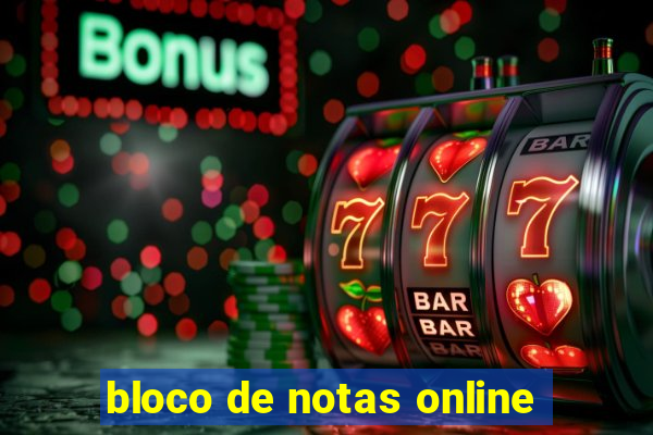 bloco de notas online